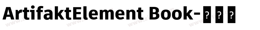 ArtifaktElement Book字体转换 ArtifaktElement Book字体转换